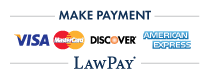 Make payment credit card logos by Law pay
